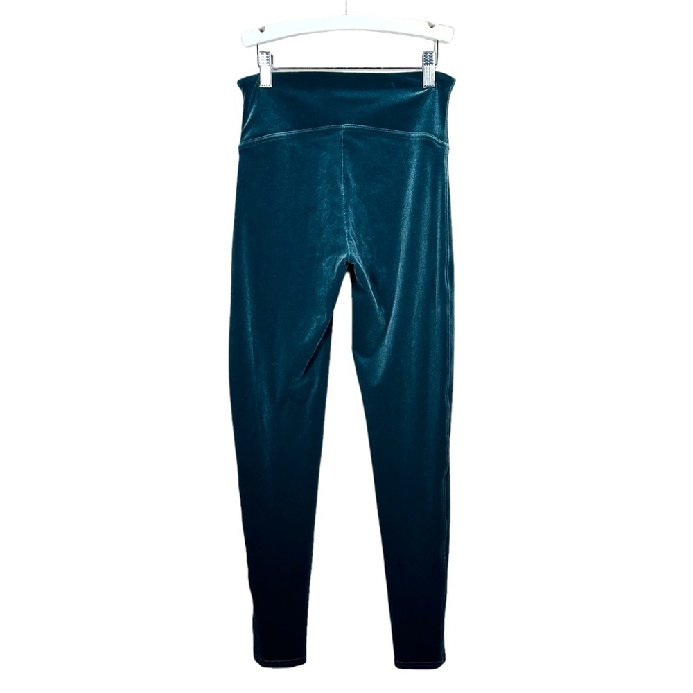 SPANX Velvet Tummy Control Malachite High Rise Leggings - Picture 5 of 10